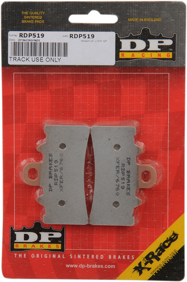 DP BRAKES RDP Racing Brake Pads - Aprilia/Husqvarna RDP519
