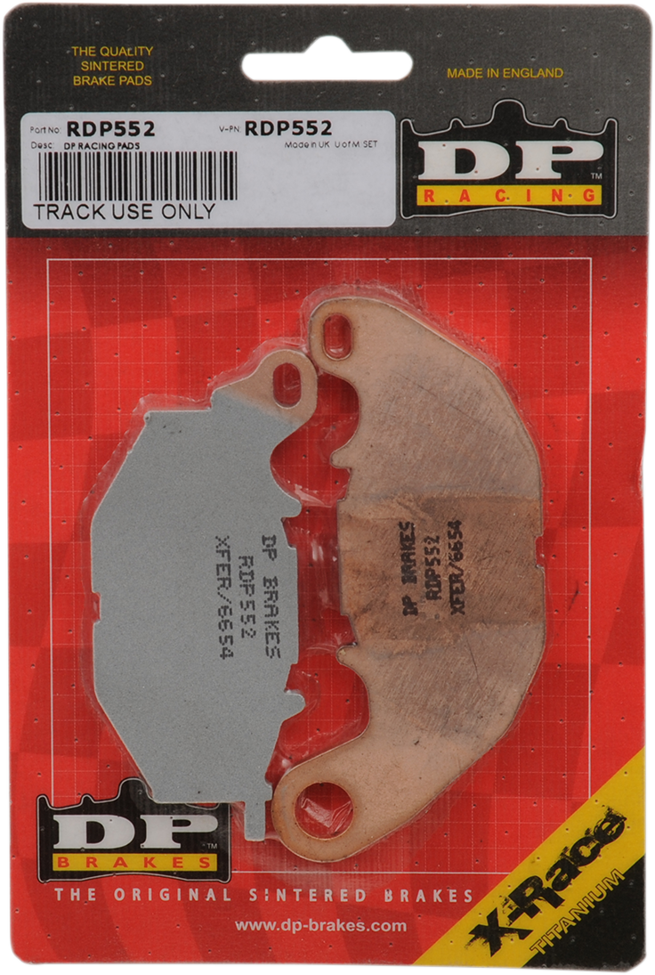 DP BRAKES RDP Racing Brake Pads - Yamaha RDP552