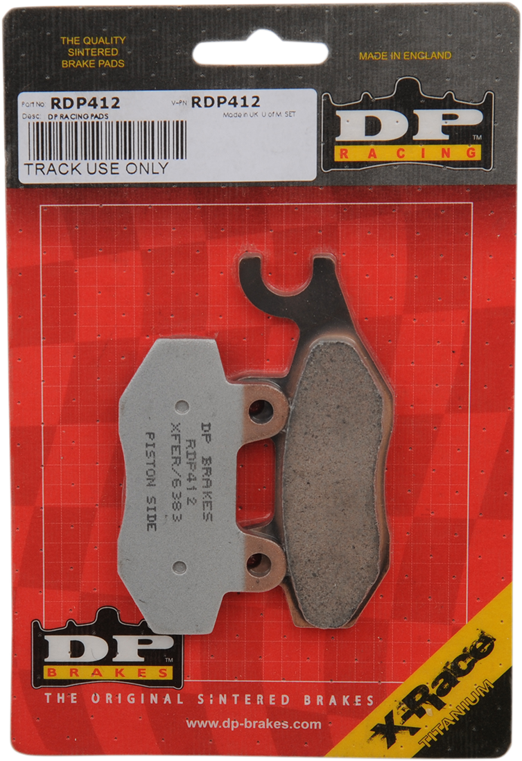 DP BRAKES RDP Racing Brake Pads - Kawasaki/Suzuki RDP412