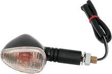 K&S TECHNOLOGIES Marker Lights - Dual Filament - Black/Clear 25-8408