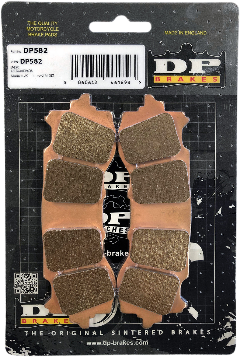 DP BRAKES Standard Brake Pads - Honda DP582