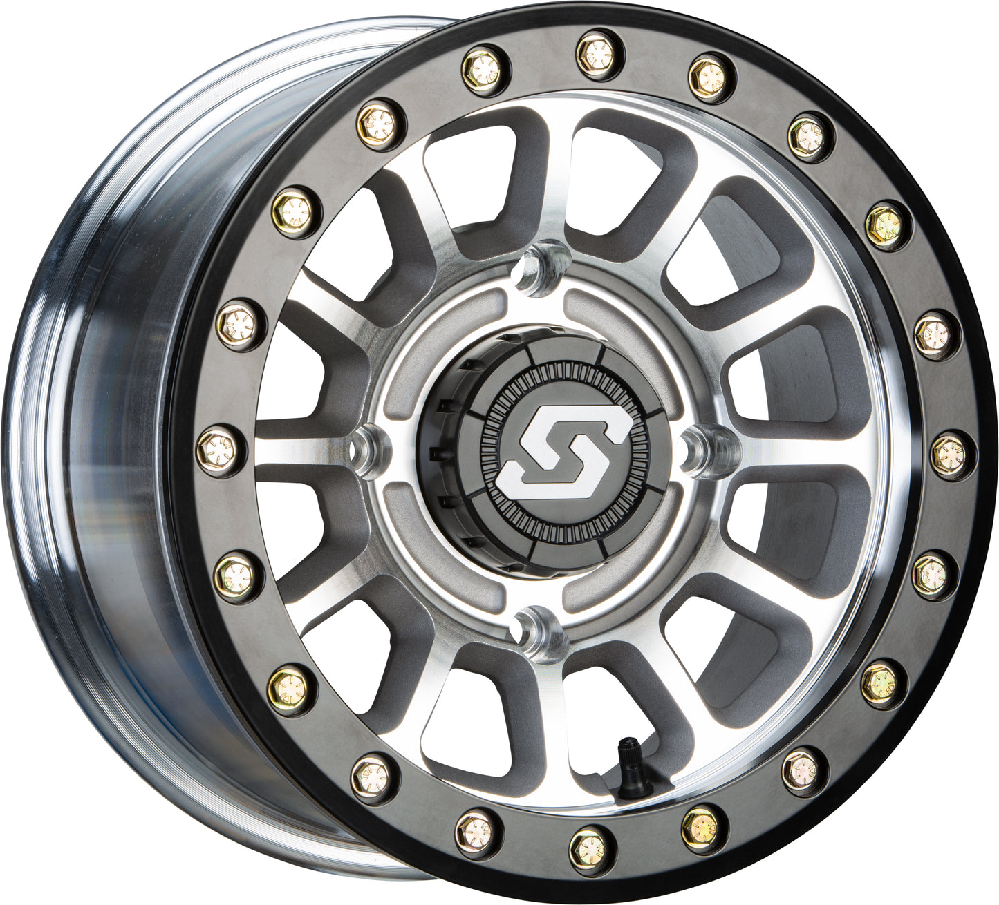 Sano Bdlk Wheel 14x7 4/110 5+2 (+10mm) Blk/As Cast