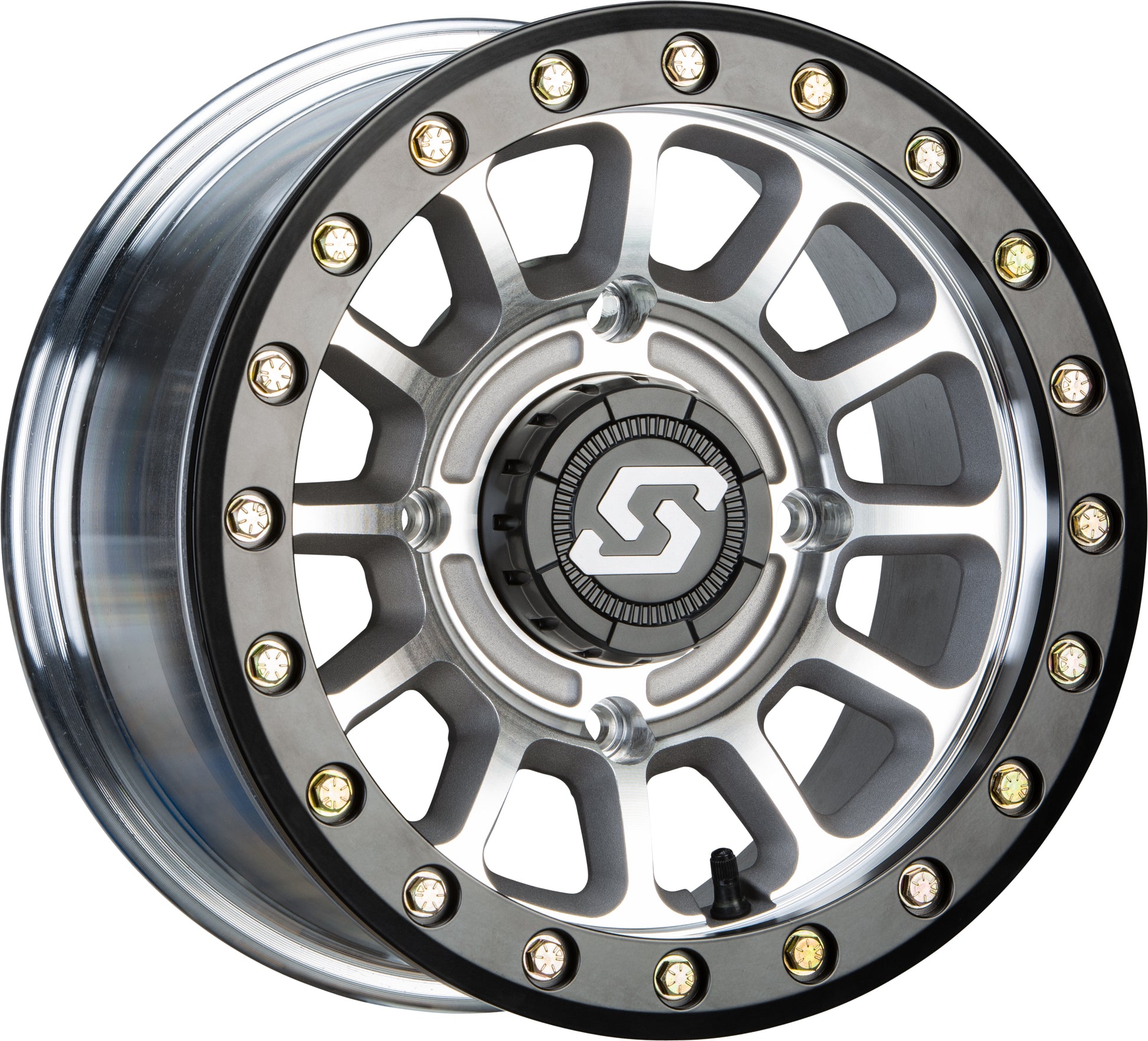 Sano Bdlk Wheel 14x7 4/156 6+1 (+38mm) Blk/As Cast