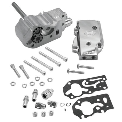 S&S Cycle 92-99 BT High Volume High Pressure Billet Oil Pump Kit - Polished
