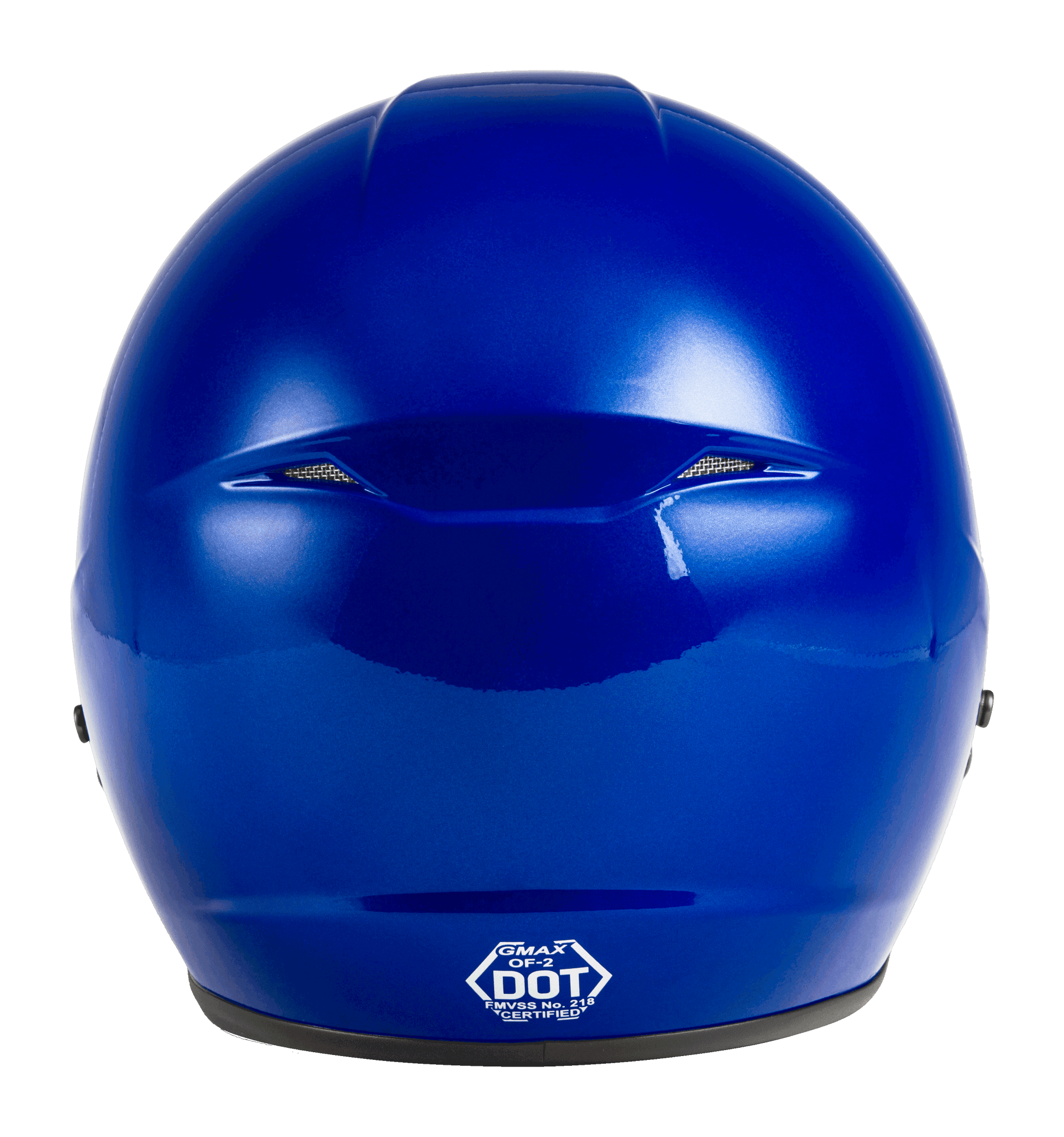 Of 2 Open Face Helmet Blue Md