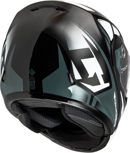 Md 04 Sector Helmet Black/Silver Md
