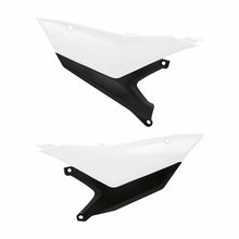 Side Number Plates White