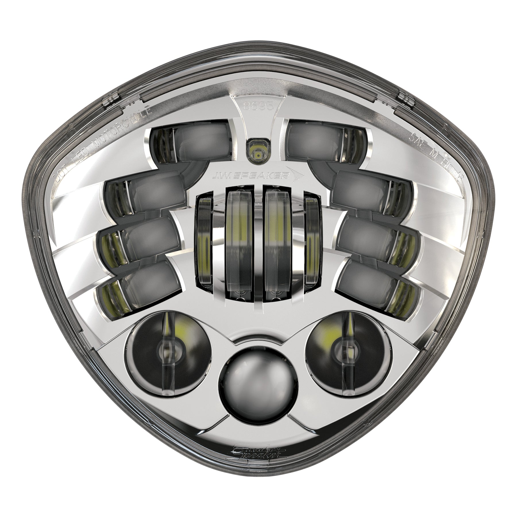 8695a2 Led Headlight Chr Victory