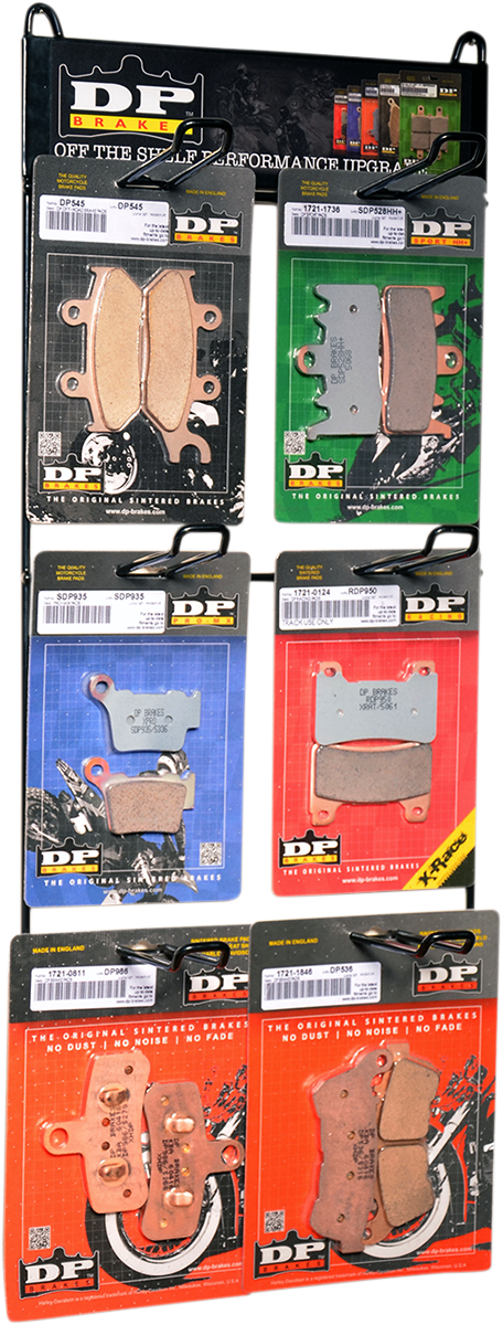 DP BRAKES 6-Hook Display - Brakes DP008