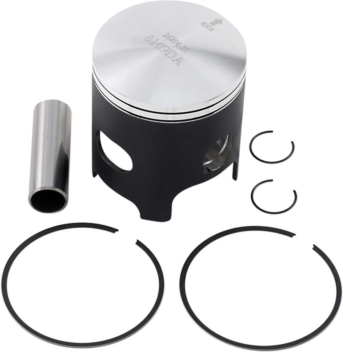 WOSSNER Piston Kit - 67.35 mm - Kawasaki 8109DB
