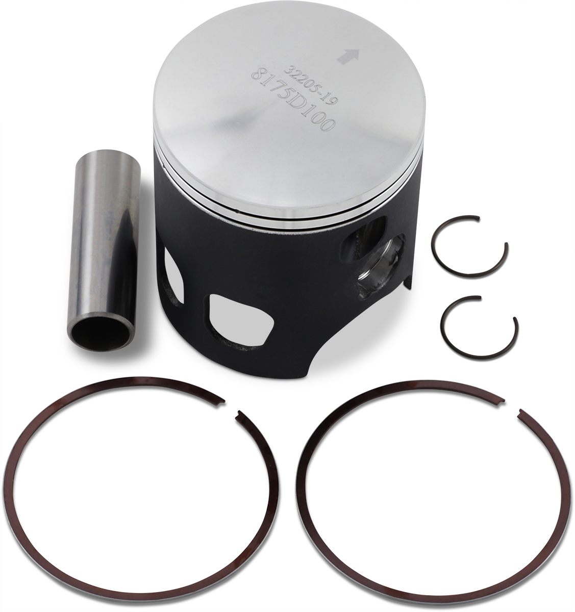 WOSSNER Piston Kit - 68.94 mm - Yamaha 8175D100