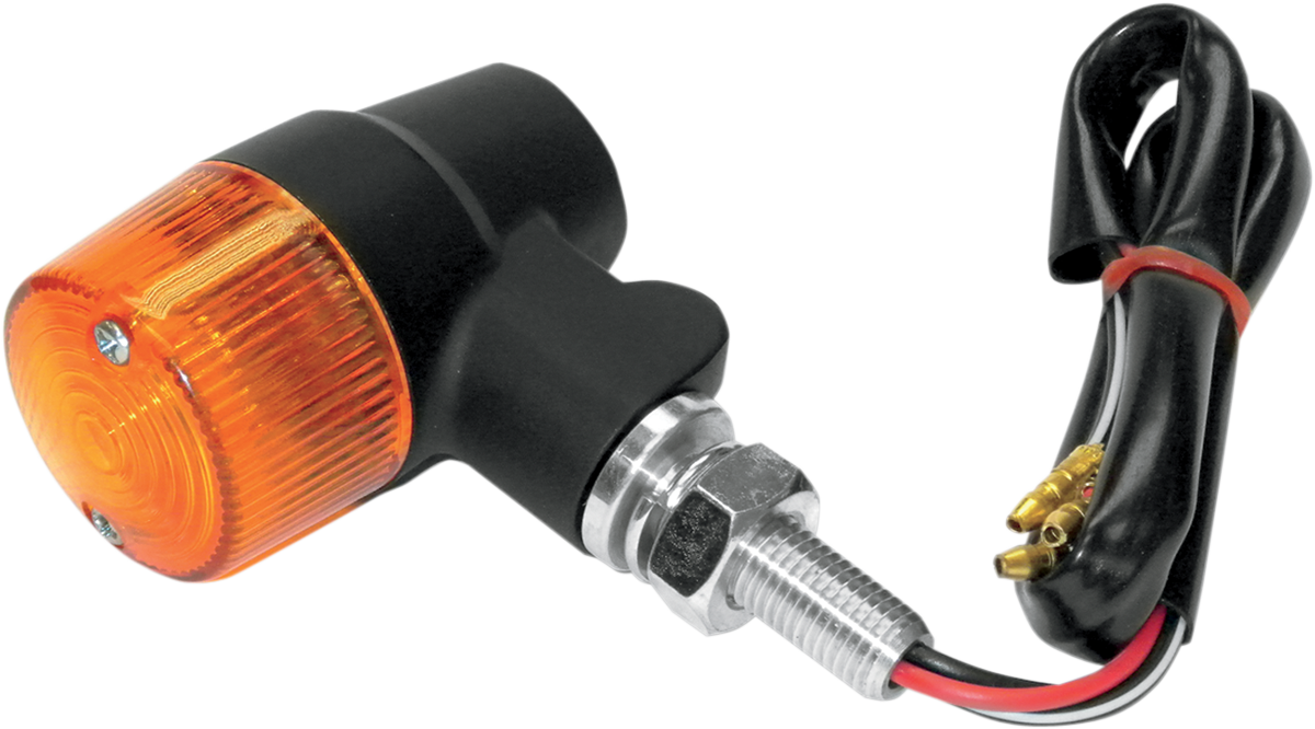 K&S TECHNOLOGIES Marker Light - Dual Filament - Amber/Black 25-8633