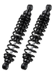 Bitubo WMB0 Twinshocks Adjustable: Spring Preload, Length 341mm, Dark Edition