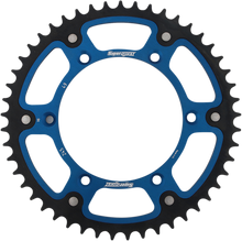SUPERSPROX Stealth Rear Sprocket - 49 Tooth - Blue - Yamaha RST-245-49-BLU