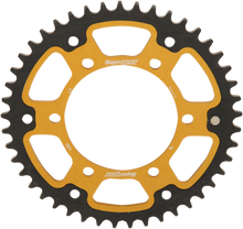 SUPERSPROX Stealth Rear Sprocket - 45 Tooth - Gold - Kawasaki/Yamaha/Suzuki RST-486-45-GLD