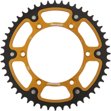 SUPERSPROX Stealth Rear Sprocket - 48 Tooth - Gold - Kawasaki/Suzuki RST-808-48-GLD