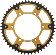 SUPERSPROX Stealth Rear Sprocket - 51 Tooth - Gold - Kawasaki/Suzuki RST-808-51-GLD