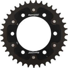 SUPERSPROX Stealth Rear Sprocket - 37 Tooth - Black - Ducati RST-735-37-BLK