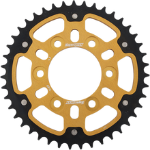 SUPERSPROX Stealth Rear Sprocket - 43 Tooth - Gold - Kawasaki RST-1489-43-GLD