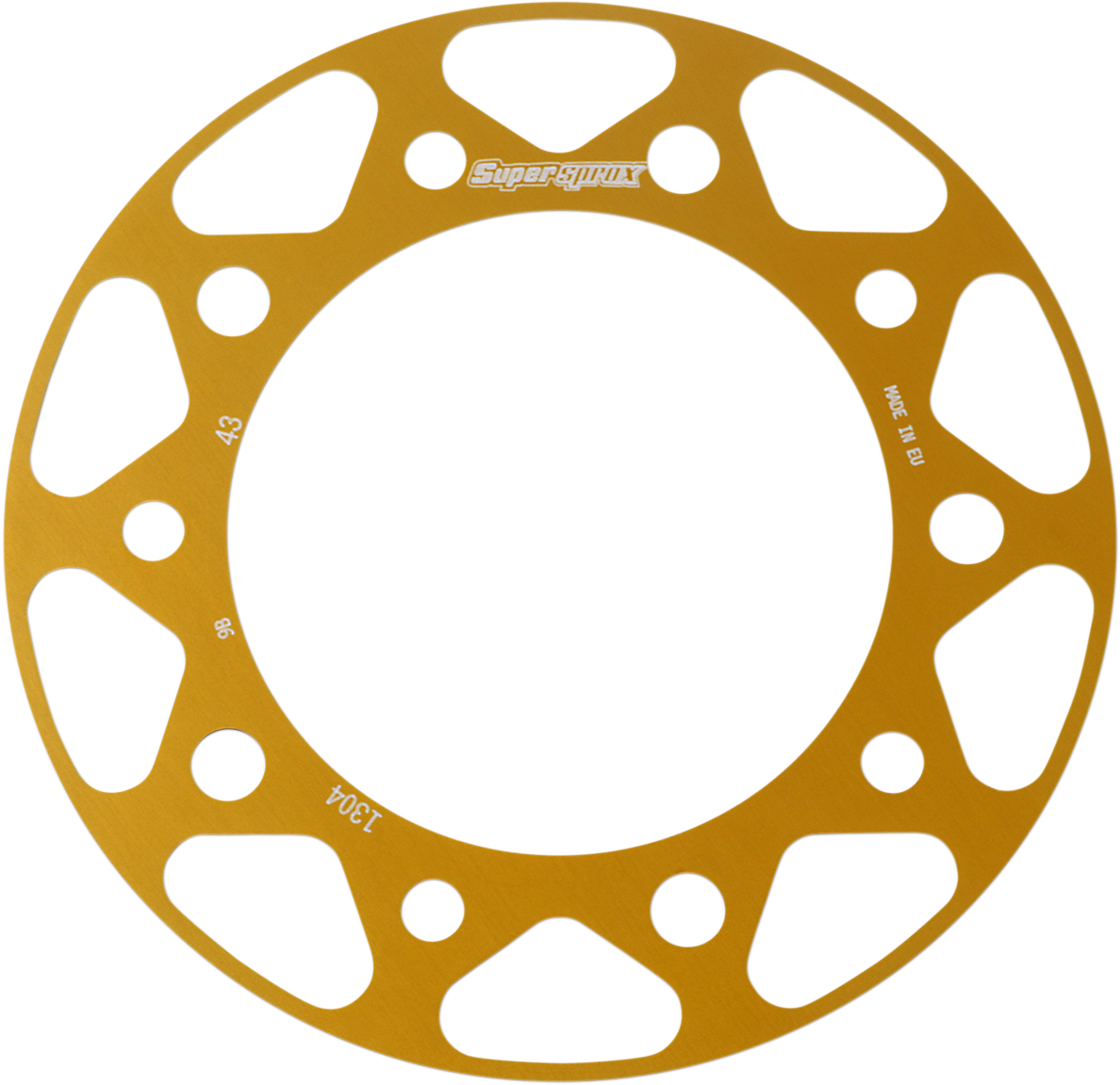 SUPERSPROX Edge Rear Sprocket Insert - Gold - 43 Tooth RACD-1304-43-GLD