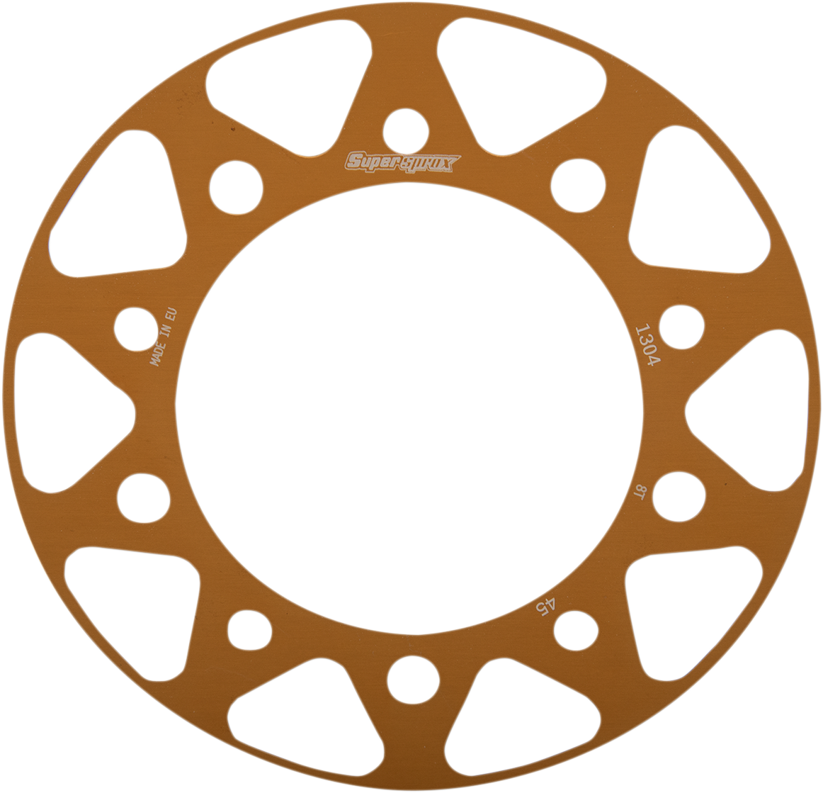 SUPERSPROX Edge Rear Sprocket Insert - Gold - 45 Tooth RACD-1304-45-GLD
