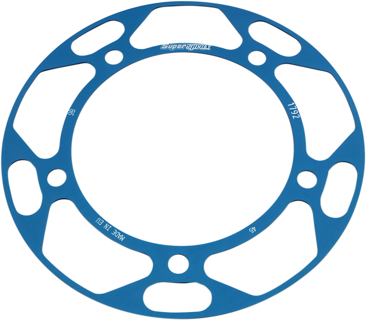 SUPERSPROX Edge Rear Sprocket Insert - Blue - 45 Tooth RACD-1792-45-BLU