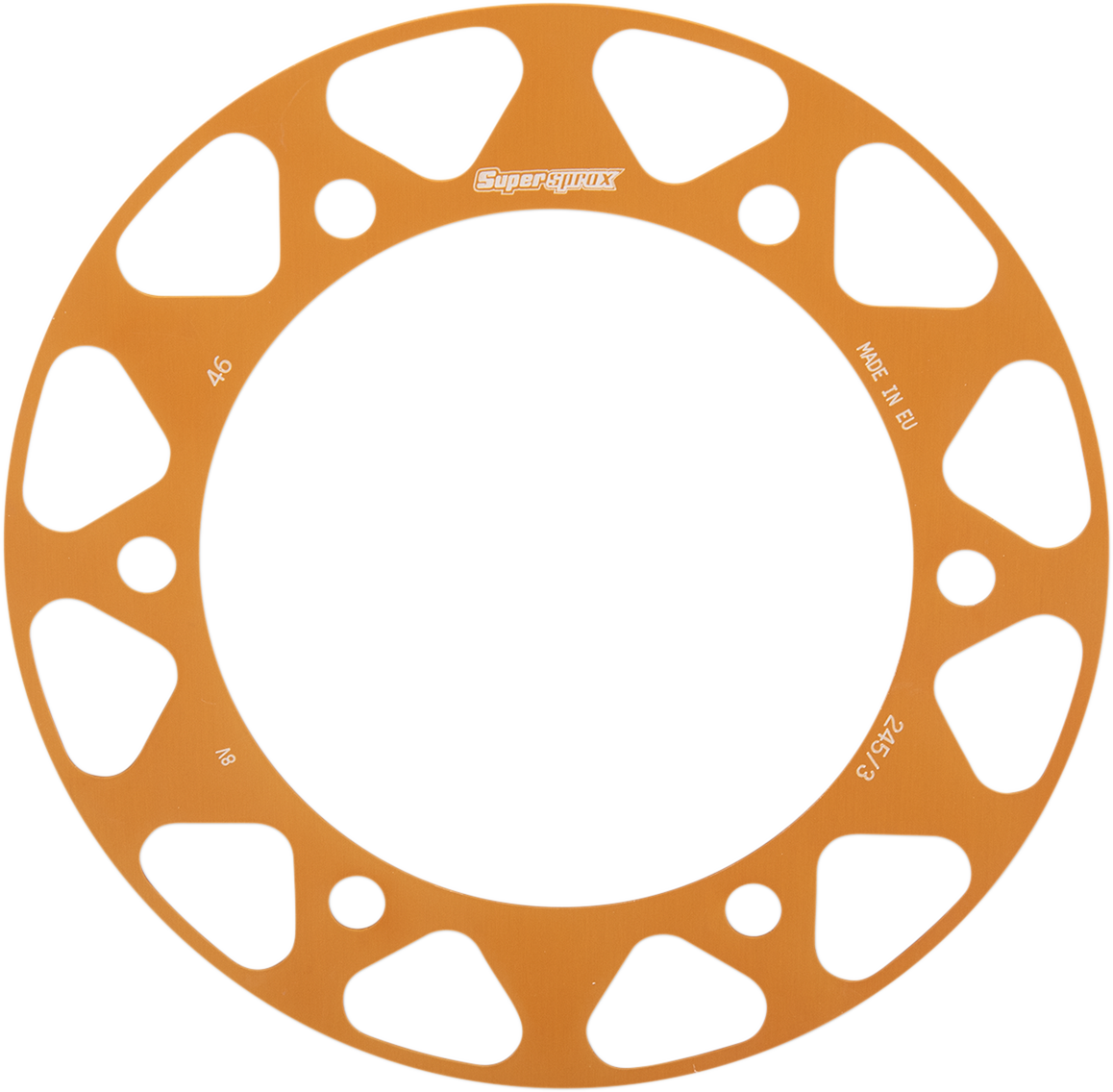 SUPERSPROX Edge Rear Sprocket Insert - Gold - 46 Tooth RACD-2453-46-GLD