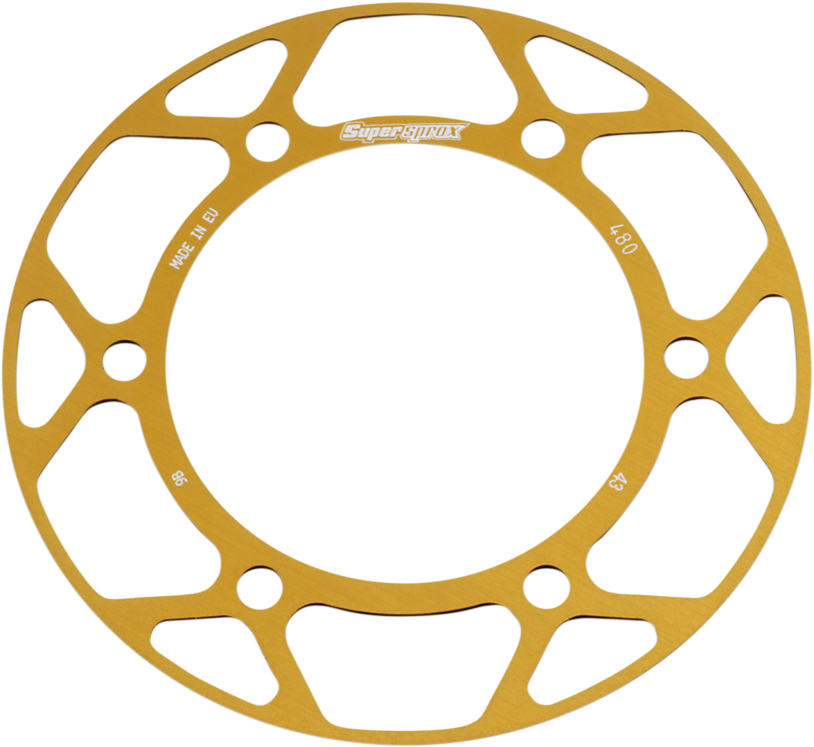 SUPERSPROX Edge Rear Sprocket Insert - Gold - 43 Tooth RACD-480-43-GLD