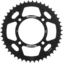 SUPERSPROX Rear Sprocket - Black - Honda - 46 Tooth RAL-1204-46-BLK