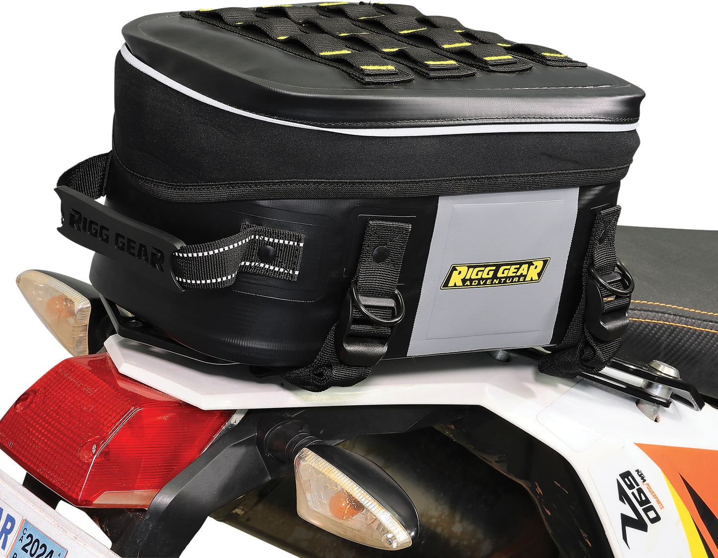 Hurricane Tail Bag 12l Blk/Gry Dual Sport Waterproof