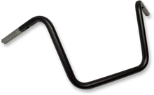 DRAG SPECIALTIES 1" Touring Handlebar - Ape Hanger - 12" - TBW - Flat Black 0601-3490