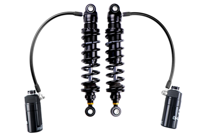 Ohlins 14-26 Harley FL Touring STX 36 Twin Blackline 13in Blk Reservoir Shocks - Standard Springs