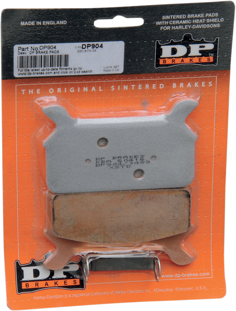 DP BRAKES Sintered Brake Pads DP904