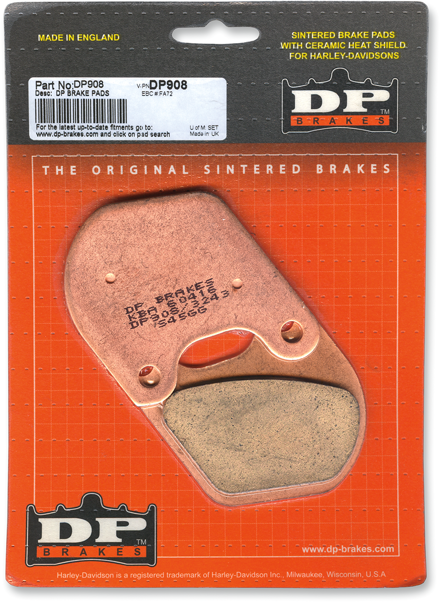 DP BRAKES Sintered Brake Pads DP908