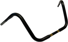 DRAG SPECIALTIES 1-1/4" Buffalo Touring Handlebar - 12" - TBW - Flat Black 0601-3506