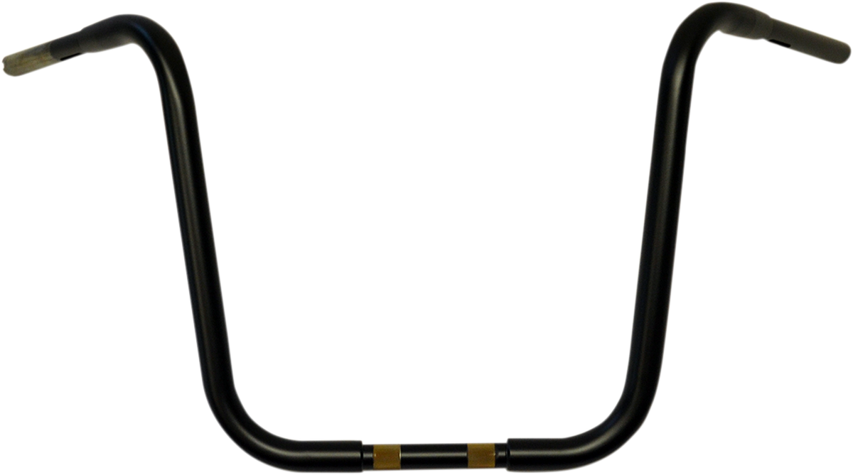 DRAG SPECIALTIES 1-1/4" Buffalo Touring Handlebar - 16" - TBW - Flat Black 0601-3507