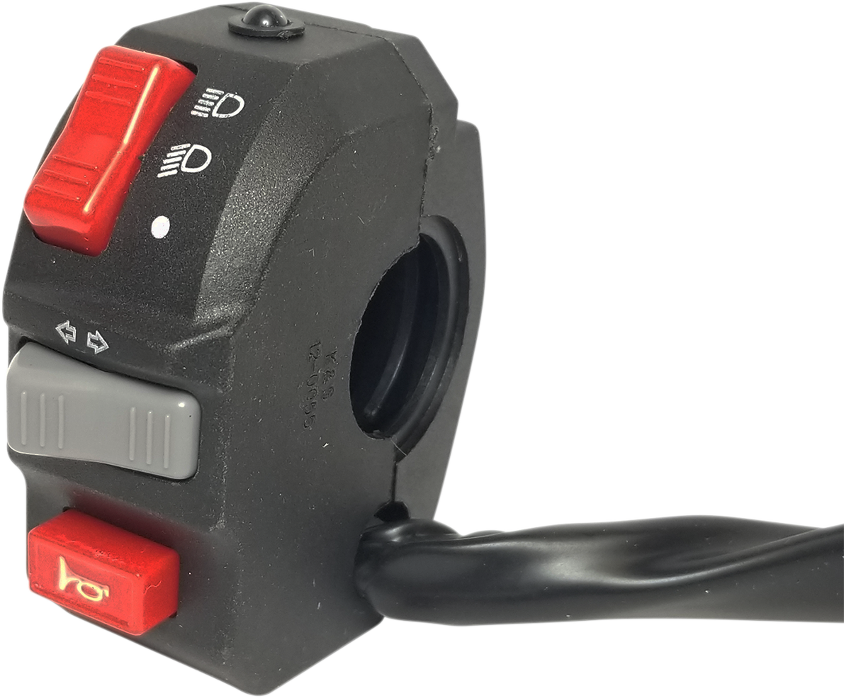 K&S TECHNOLOGIES Offroad Handlebar Switch with 9-Pin Connector 12-0055CN