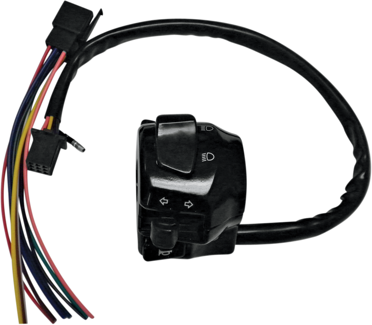 K&S TECHNOLOGIES Universal Turn Signal Switch - Black 12-0041B