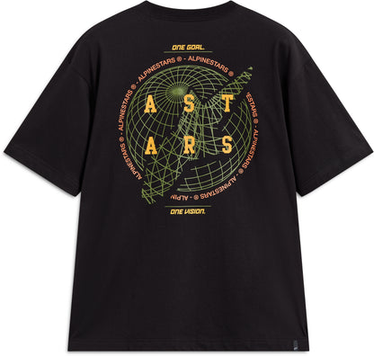 Latitude Oversized Ss Csf Tee Black Lg
