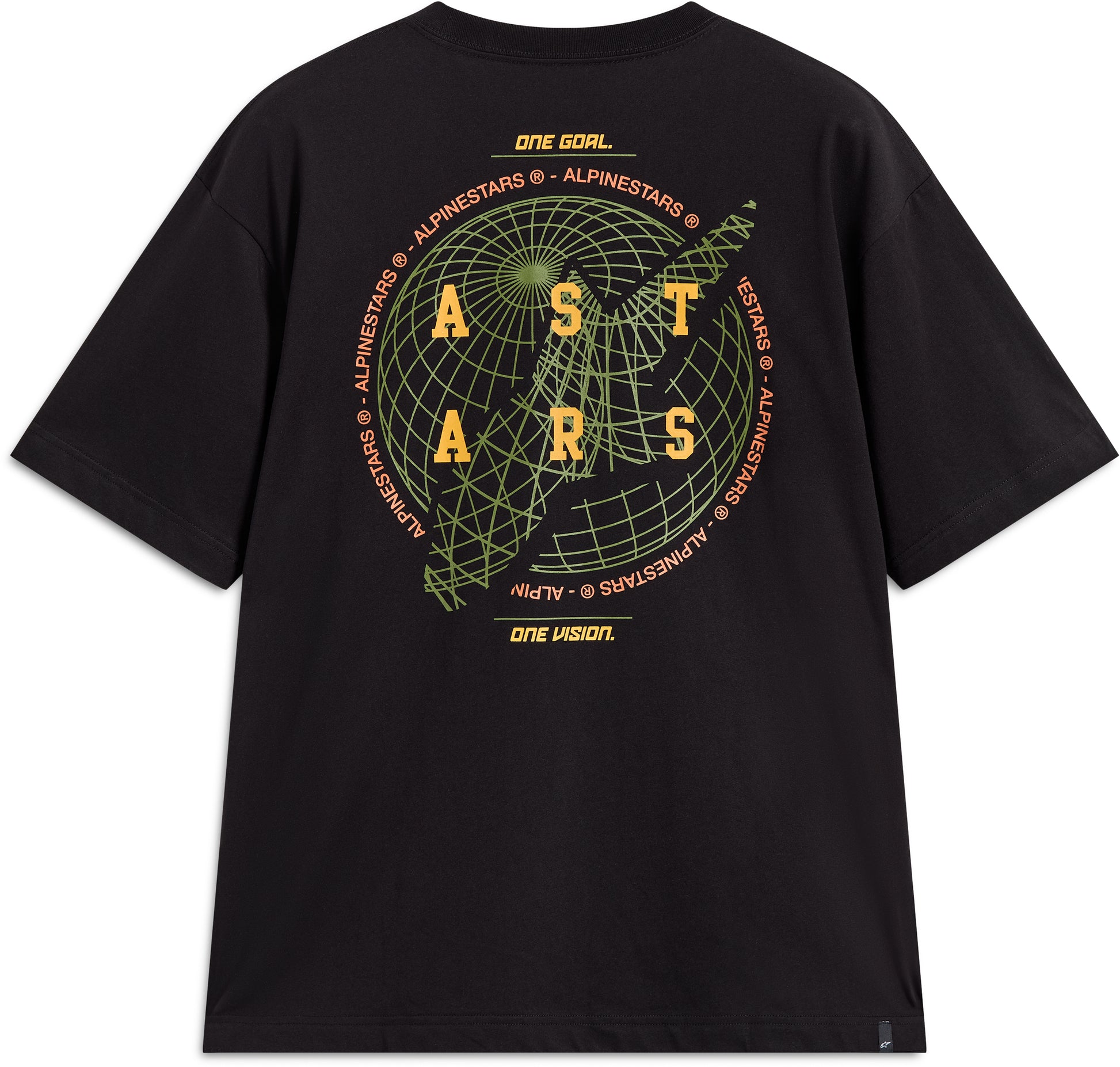 Latitude Oversized Ss Csf Tee Black Md