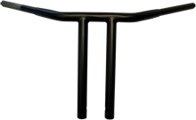 DRAG SPECIALTIES 1-1/4" Buffalo T-Bar - 12" - Flat Black 0601-3509