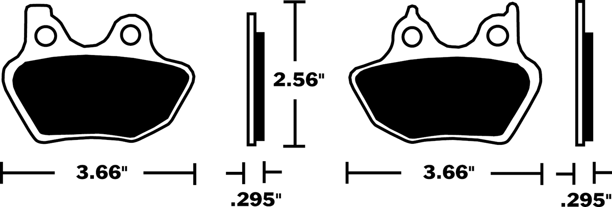 DP BRAKES Sintered Brake Pads DP-918