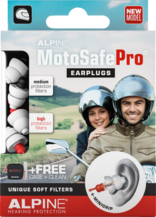 ALPINE HEARING PROTECTION MotoSafe Pro Earplugs 111.23.112