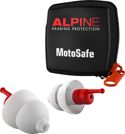 ALPINE HEARING PROTECTION MotoSafe Earplugs - Race 111.23.111