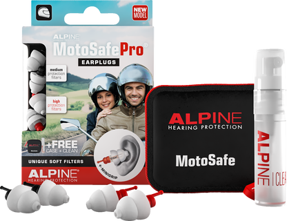 ALPINE HEARING PROTECTION MotoSafe Pro Earplugs 111.23.112
