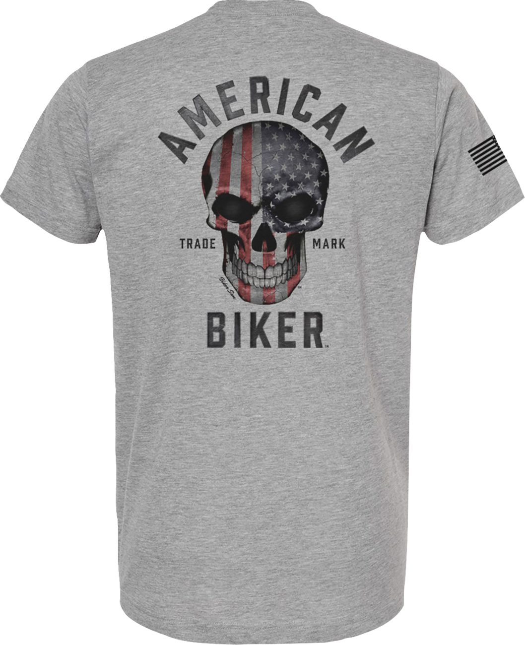 AMERICAN BIKER Biker Sam Active T-Shirt - Red/White/Blue - Large ABBRWBSAM02S241GYLR