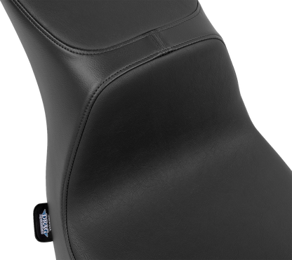 DRAG SPECIALTIES SEATS Predator 2-Up Seat - Vinyl - Smooth - FLSB/FXLRS '18-'24 4688A