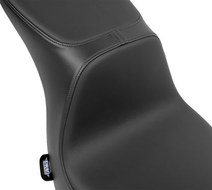 DRAG SPECIALTIES SEATS Predator 2-Up Seat - Solar Leather - Smooth - FLSB/FXLRS '18-'24 4688E