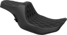 DRAG SPECIALTIES SEATS Predator III Seat - Double Diamond - Silver Stitched - FLT/FLH '23-'24 4686C