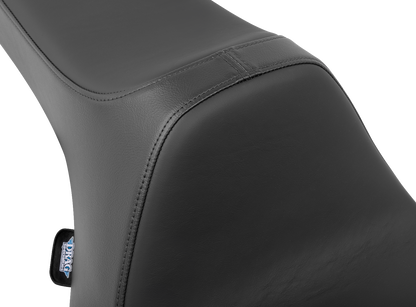 DRAG SPECIALTIES SEATS Predator III Seat - Smooth - Black Solar Leather - FLT/FLH '23-'24 4686E